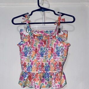 Wonder Nation Floral & Striped Tankini’s Like New!